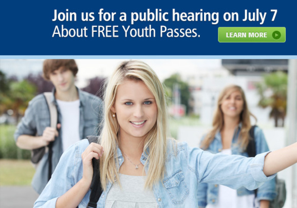Public Hearing FREE Youth Pass
