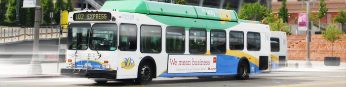 Route 102 header Picture of Bus