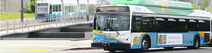 Route 1 header Picture of Bus