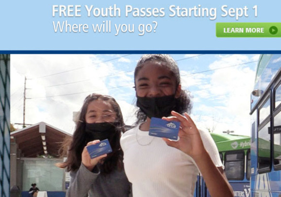 Free youth pass