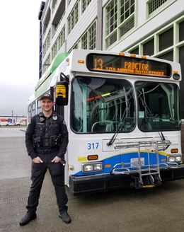 Pierce Transit Public Safety Officer Joseph