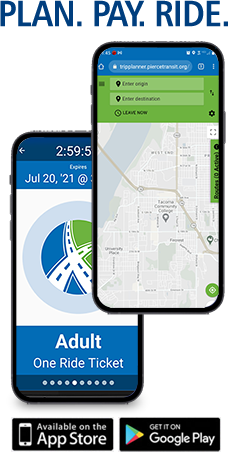plan. pay. ride. link to download app