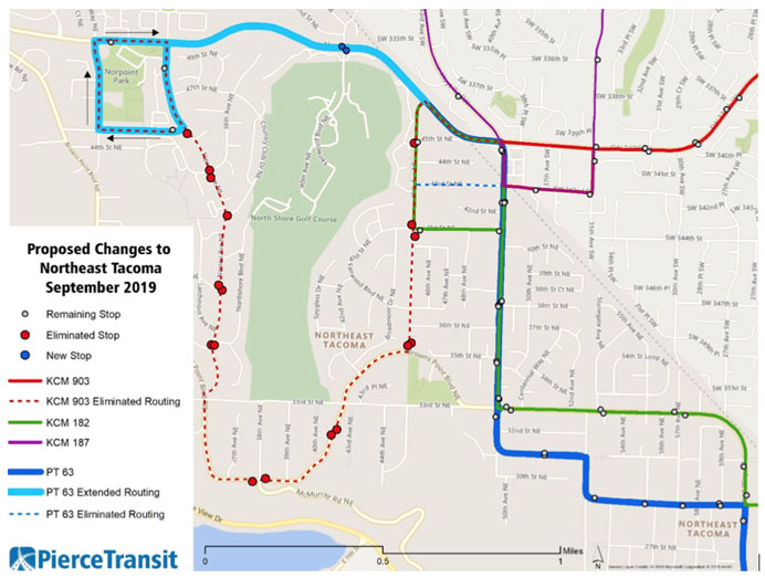 Proposed Route Change